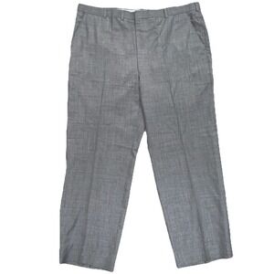 Christian Dior Monsieur Gray Business Straight Leg Dress Pants Size 38x29 Preppy